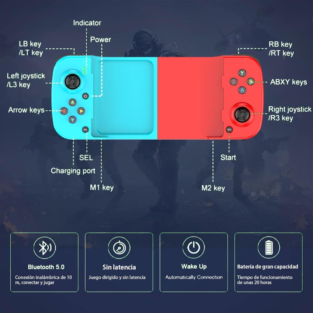 Gamepad para móvil